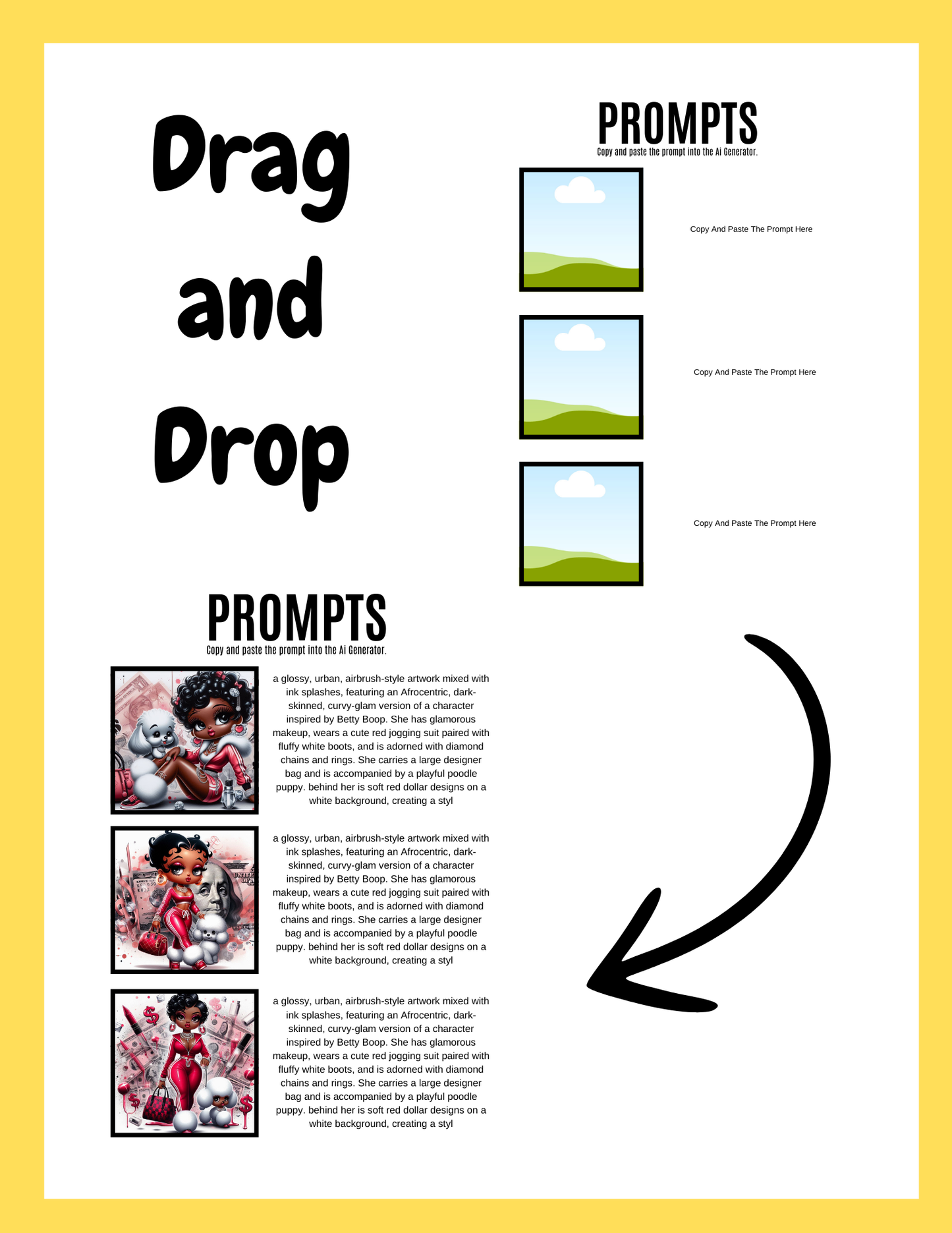 Canva Editable Prompt Book Bundle