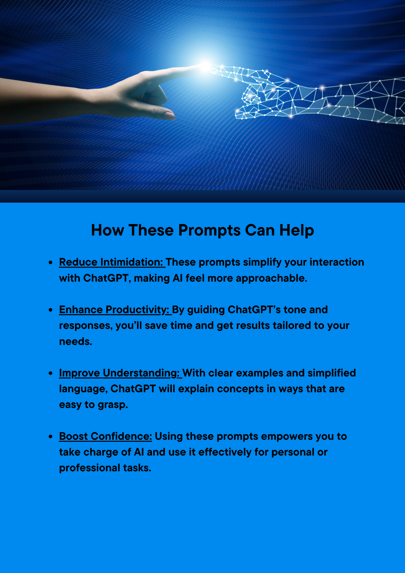 ChatGPT Made Human – 7 Powerful Prompts to Unlock ChatGPT’s Potential