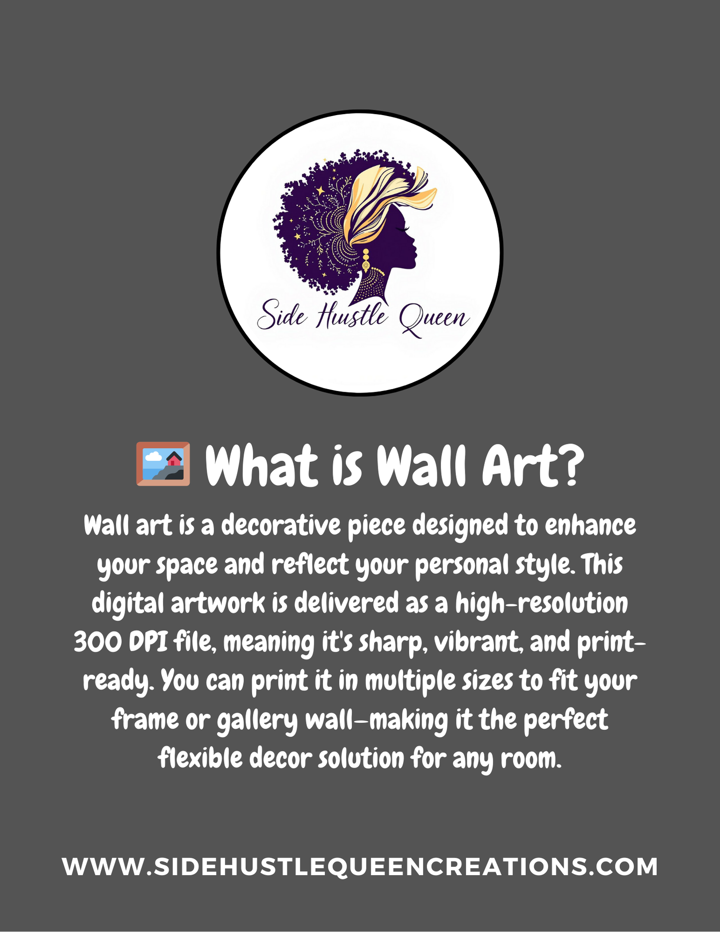 Afrocentric Black Woman Wall Art – 2:3 Ratio -Printable Portrait with PLR Rights | Zebra Print Download