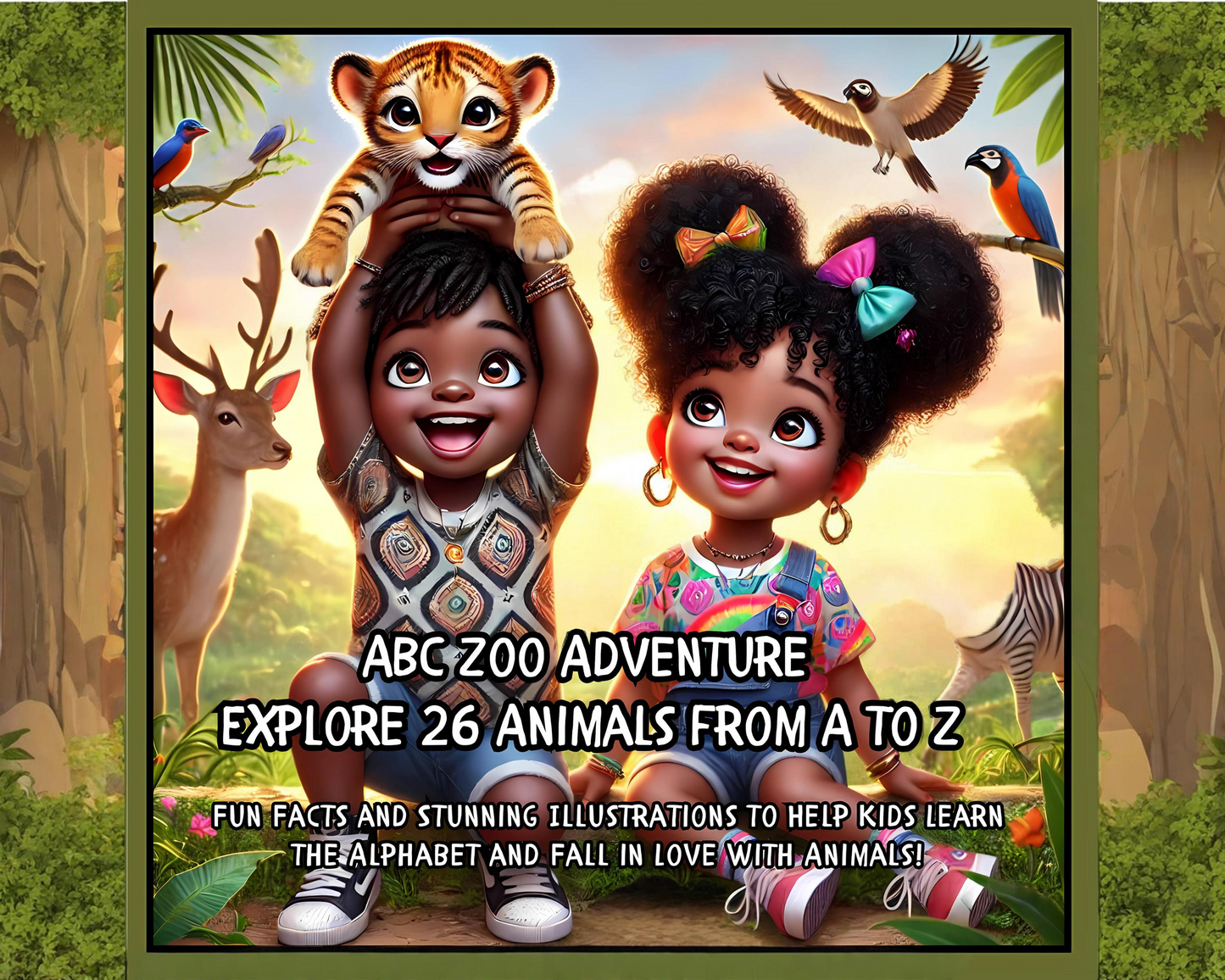 ABC Zoo Adventure: Explore 26 Animals from A to Z (Paperback Book)