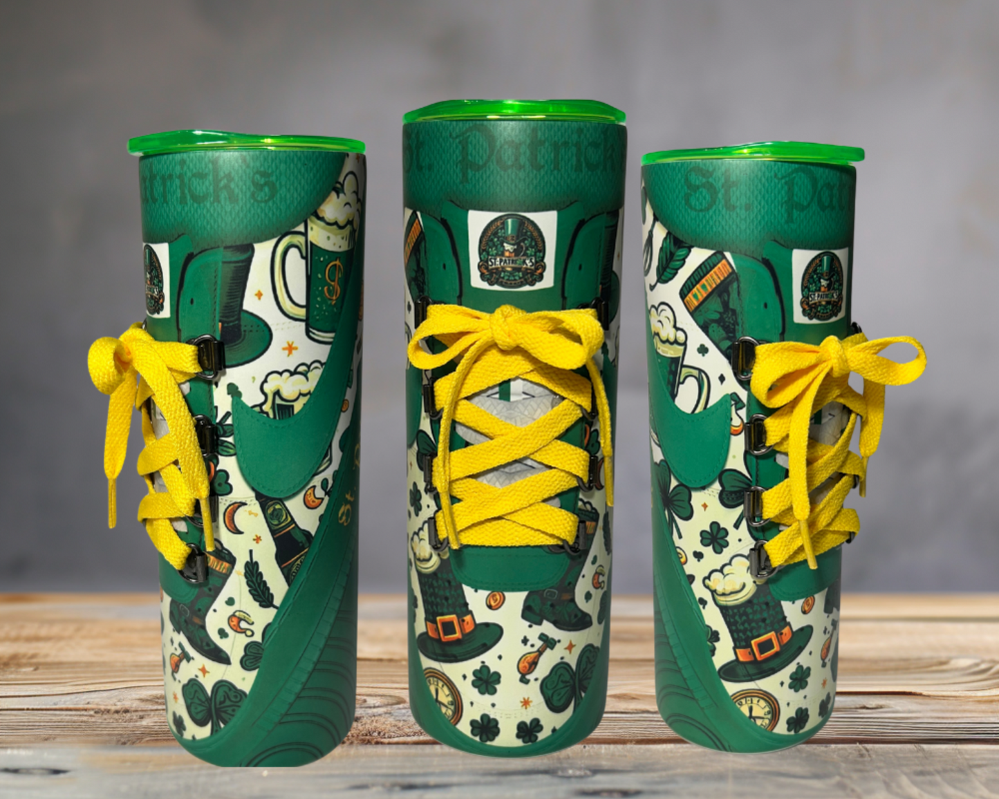 Glow in the Dark St. Patrick’s Day Tumbler – 20oz