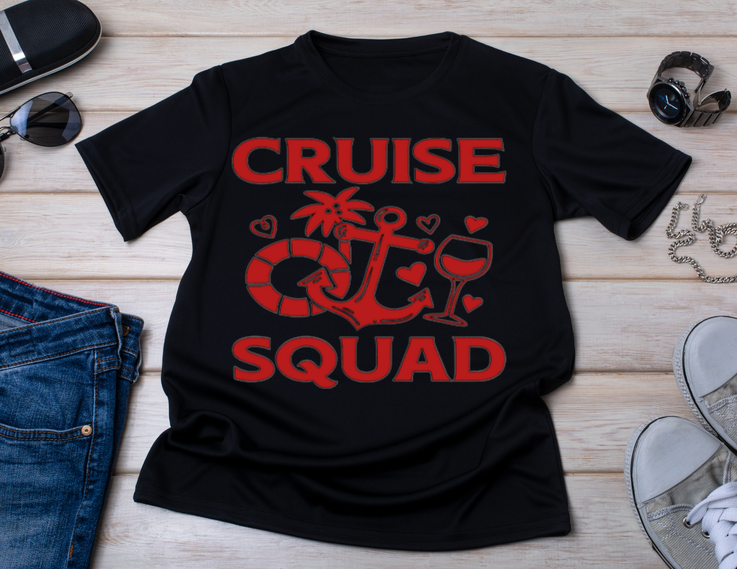 Cruise Squad Shirt – 100% Cotton Gildan T-Shirt