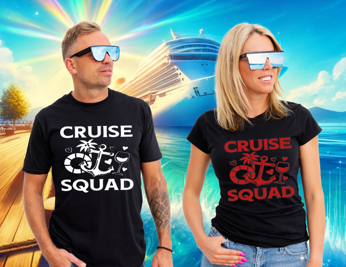 Cruise Squad Shirt – 100% Cotton Gildan T-Shirt