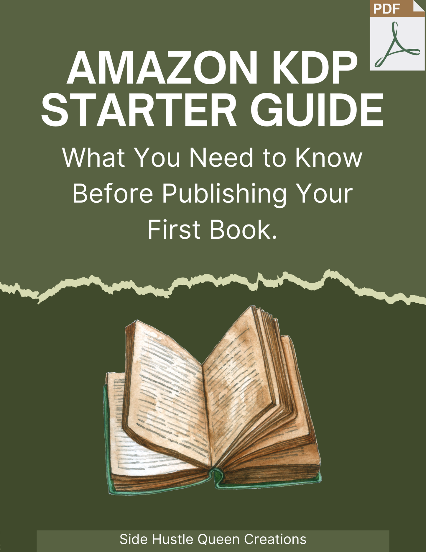What You Need to Know Before Publishing Your First Book | Self-Publishing Made Easy (Instant Download)