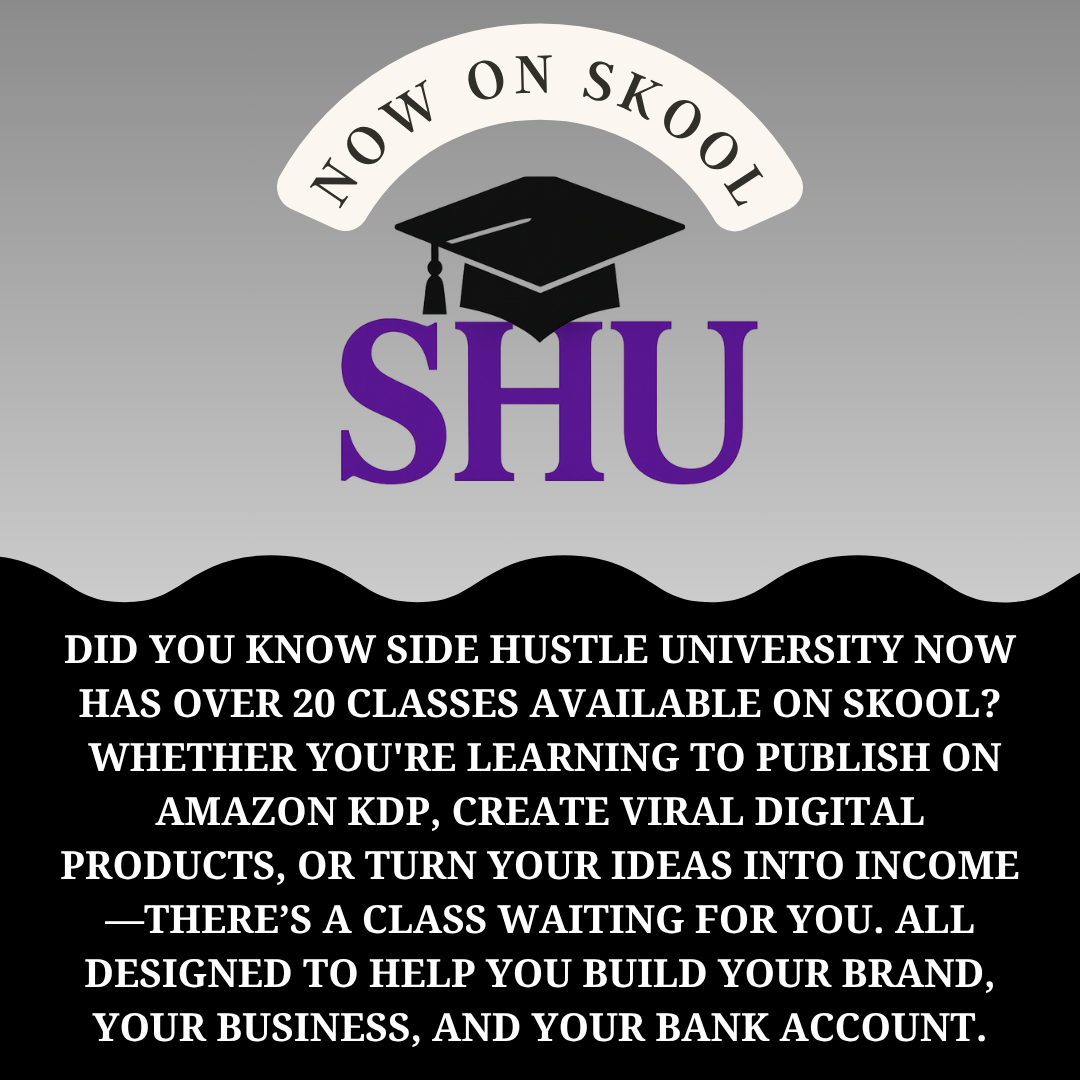 Side Hustle University Membership – Launch Your Digital Empire Today