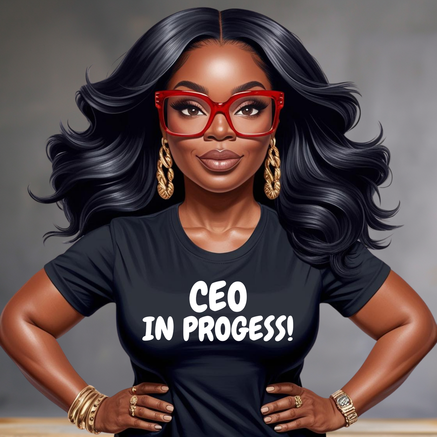 CEO in Process: Empowerment Tee for Aspiring Bosses