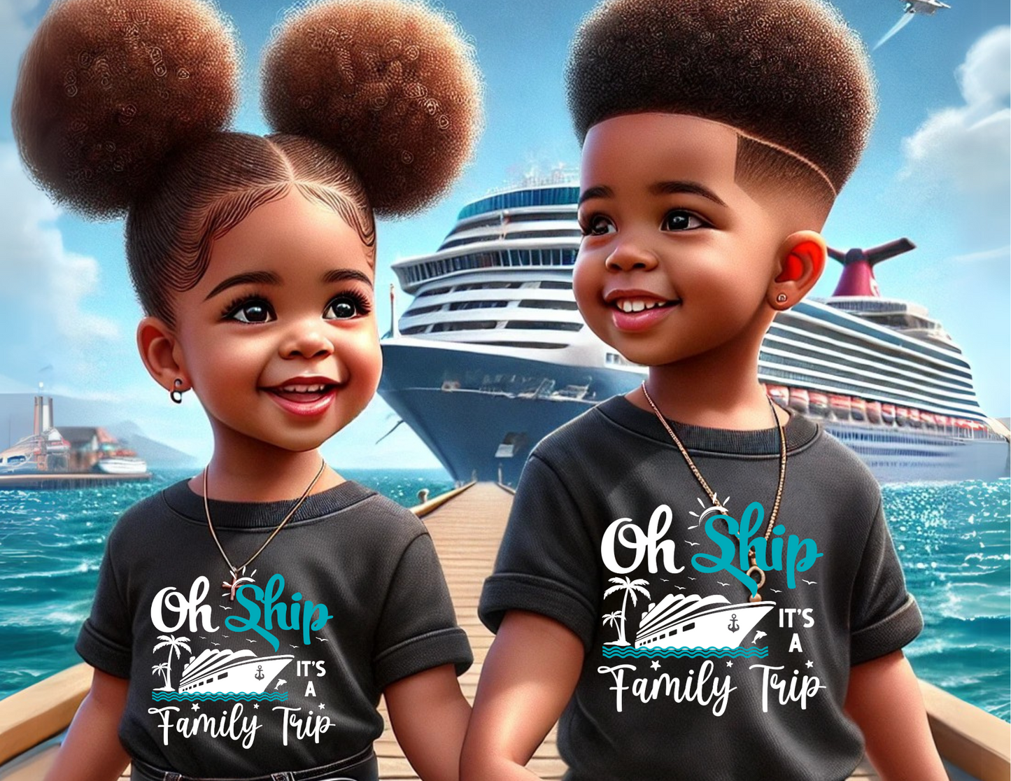 Oh Ship! It’s a Family Trip T-Shirt