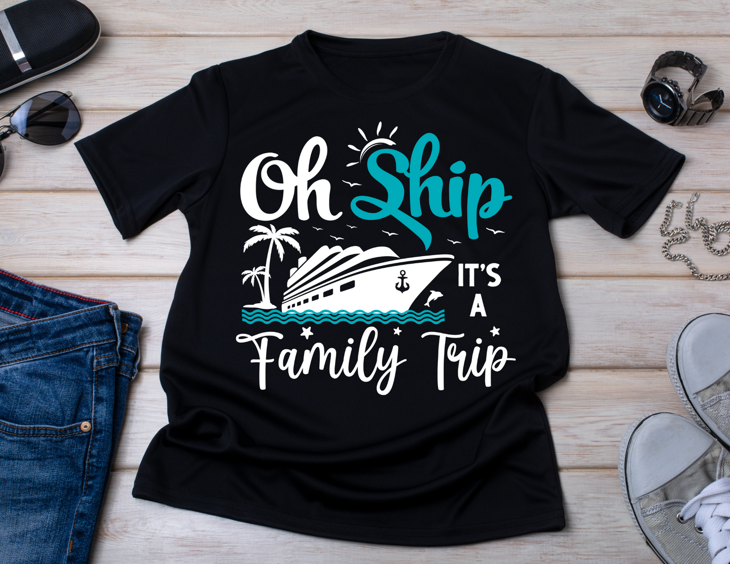 Oh Ship! It’s a Family Trip T-Shirt